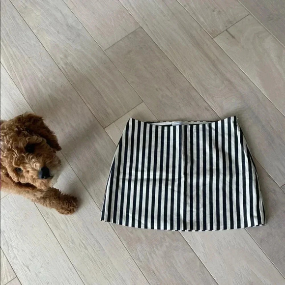 Corey Lynn Calter Mini Striped Skirt - Picture 8 of 8